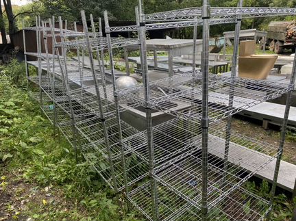 Стеллажи для посуды