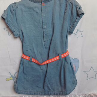 Новое симпатичное джинсовое платье (р.74)