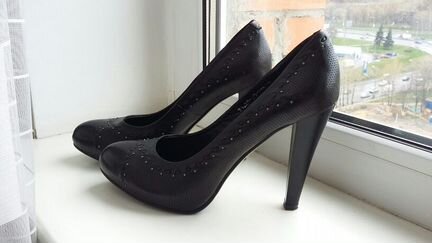 Модные туфли натуральная кожа новые