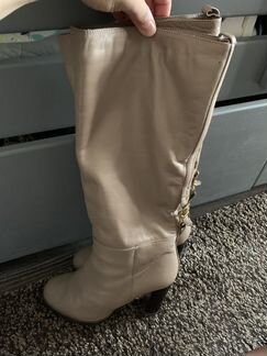 Сапоги кожаные