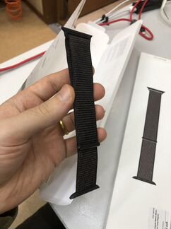 Ремешок Apple watch sport loop black
