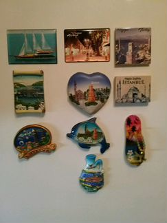 Магниты на холодильник. Турция