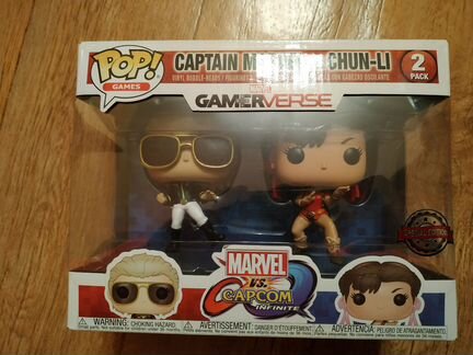 Фигурки Funko pop, серия marvel vs capcom