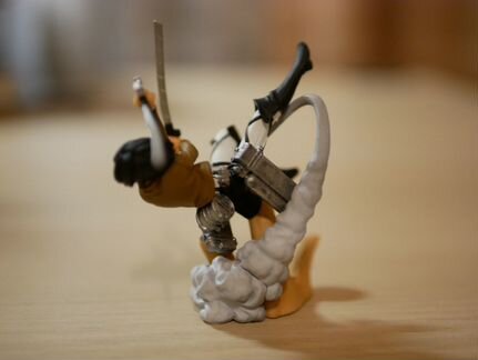 Аниме Attack on Titan Mikasa мини фигурка японская