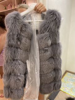 Жилетка из песца