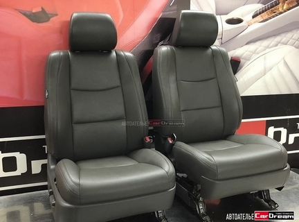 Кожаные сиденья Toyota Land Cruiser Prado 120