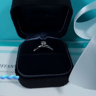 Кольцо Tiffany & Co 0.23 карата обручальное