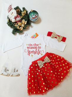 Новый новогодний комплект для девочки
