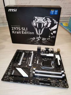 Материнская плата MSI S1150/Z97S/SLI/Krait Edition