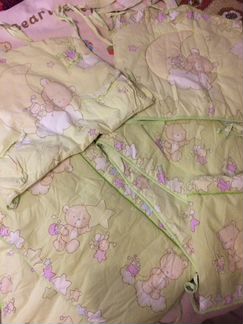 Балдахин постельное белье комплект в кроватку игру