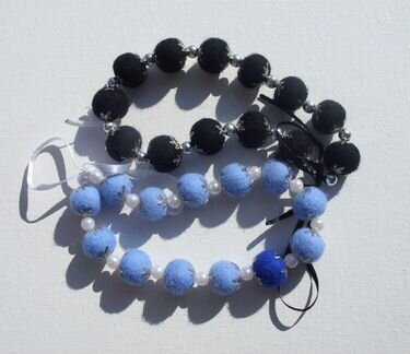 Бусы, ручная работа