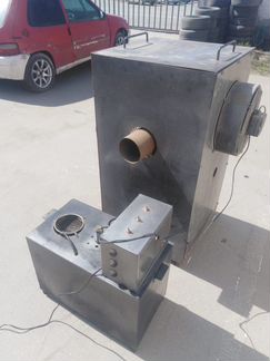 Калорифер на отработке