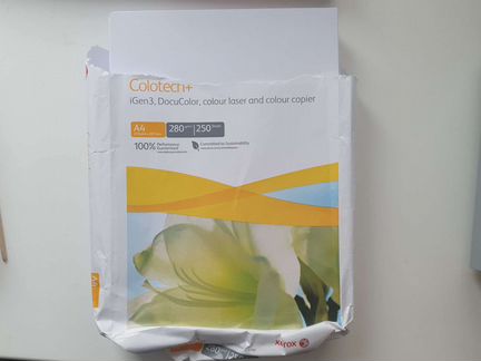 Фотобумага xerox colotech+ 280гр