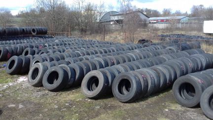 Шина грузовая бу 385 65 22,5 Goodyear
