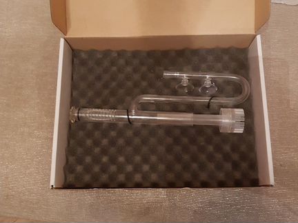 Стеклянный заборник воды совмещенный со скиммером