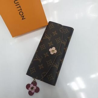 Louis Vuitton кошелек Monogram с кнопкой