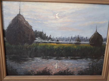 Картина Сумерки, 1993г, Смирнов Л