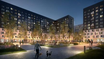 3-к квартира, 97.6 м², 3/14 эт.