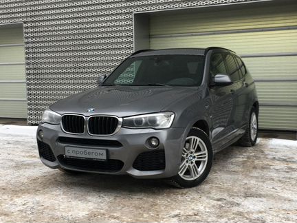 BMW X3 2.0 AT, 2016, 80 650 км