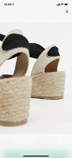 Эспадрильи с завязками ASOS новые, в коробке