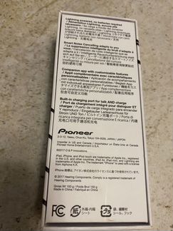 Наушники Pioneer Rayz plus разъём Lightning