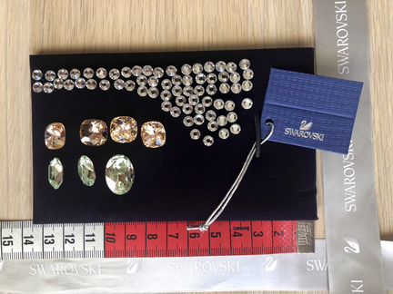 Сет/лот новые стразы swarovski оригинал