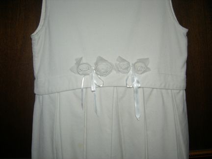 Платье бархатное для девочки