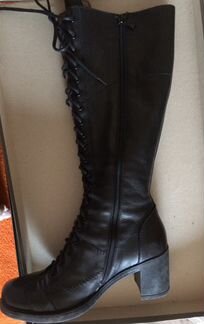 Сапоги высокие на шнуровке Nero Gardini