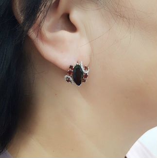 Серьги золотые