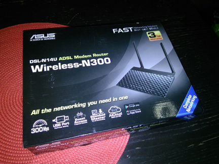 Adsl Wi-Fi роутер asus DSL-N10 и DSL-N14U