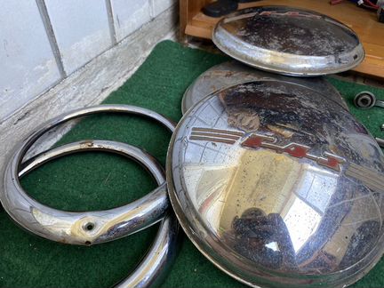 Хромированные детали на Победу газ М20