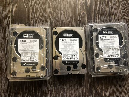 Жесткий диск WD Caviar Black 1,5Tb WD1501fass