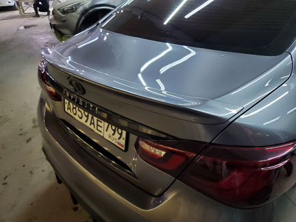 Спойлер лезвие infiniti q70
