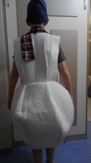 Новогодний костюм снеговика