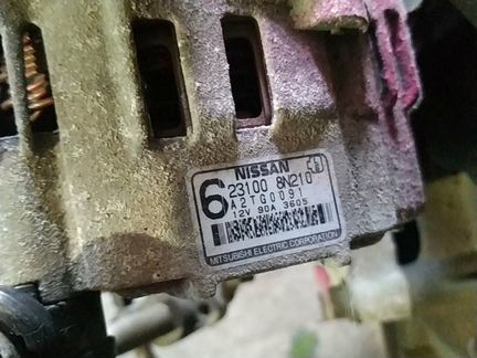Генератор Nissan Primera p12 QG18DE