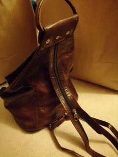 Рюкзак женский, натуральная кожа