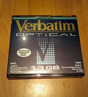 Магнитооптические диски Verbatim 1.3 гб