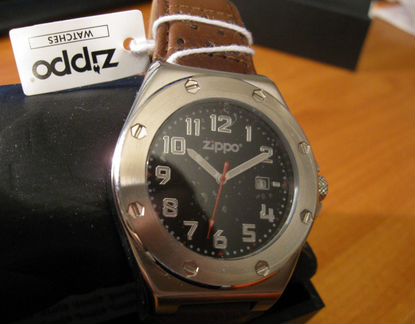 Zippo Men Casual Watch 45009 - новые мужские часы