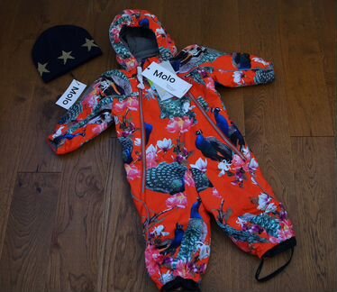 Новый зимний комбинезон р-р 80