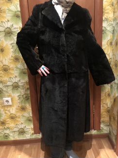 Шуба норка щипанная, разм 46/48