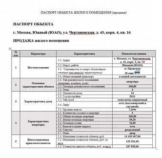 3-к квартира, 106.8 м², 3/24 эт.