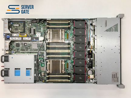 Сервер HP DL360p G8 4LFF 2x E5-2637v2 32 GB