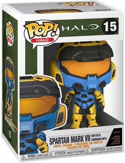 Фигурка Funko Spartan Mark VII with VK78 Commando Rifle (Blue Yellow)