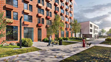 1-к квартира, 41.1 м², 8/33 эт.