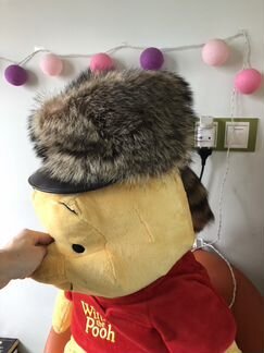 Шапка Frankie Morello мех енота