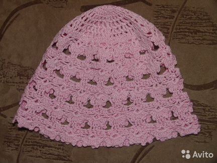 Шапочка для девочки 4-5 лет