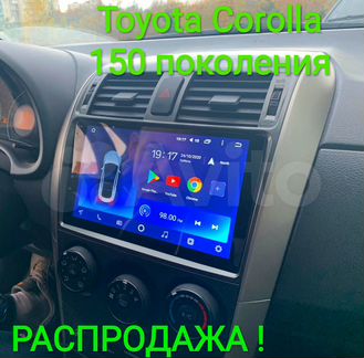 Магнитола Android Teyes CC2+ Toyota Corolla 150