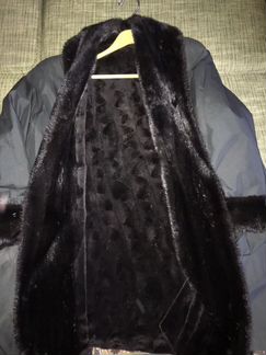 Шуба с норкой