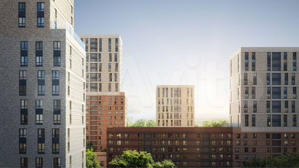 2-к квартира, 56.3 м², 21/25 эт.
