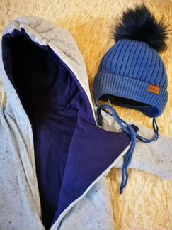 Комбинезон +шапка